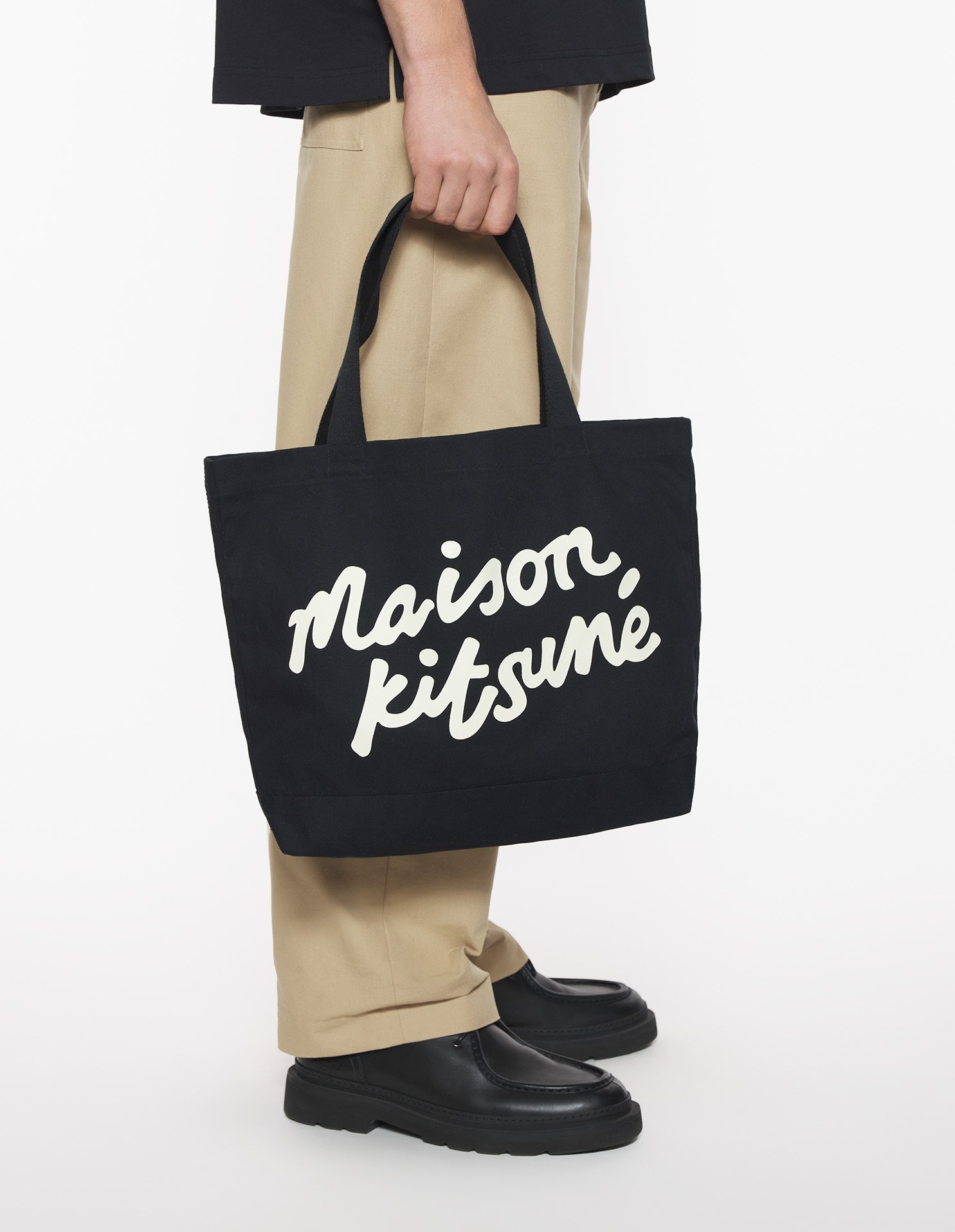 MAISON KITSUNE HANDWRITING TOTE