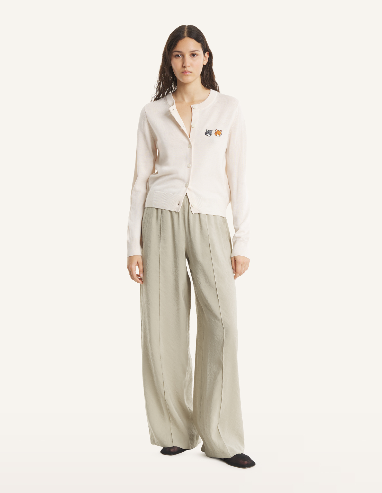 DOUBLE FOX HEAD REGULAR CARDIGAN