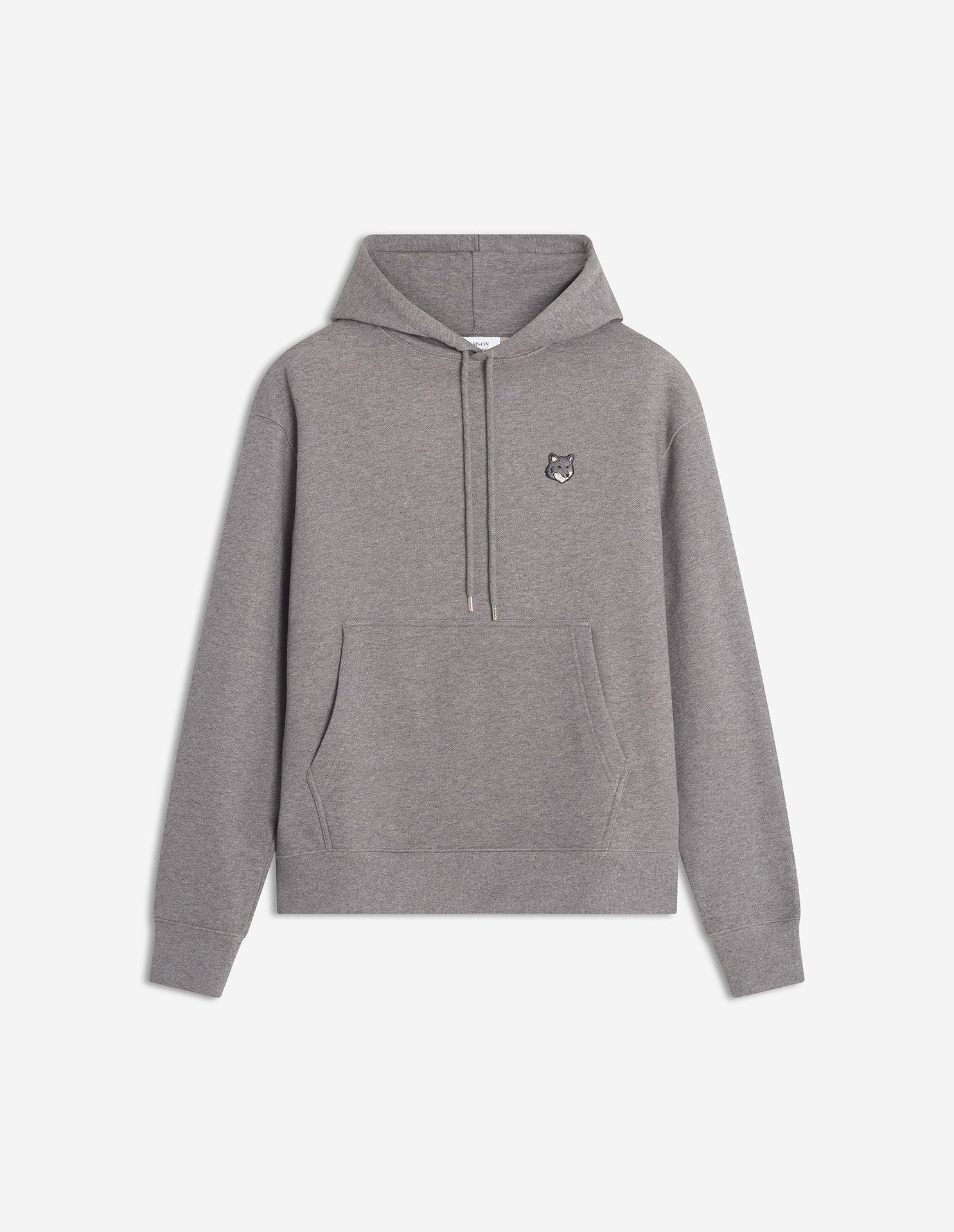 MAISON KITSUNÉ ブラウンパーカー L セール】BOLD FOX HEAD PATCH COMFORT HOODIE（パーカー