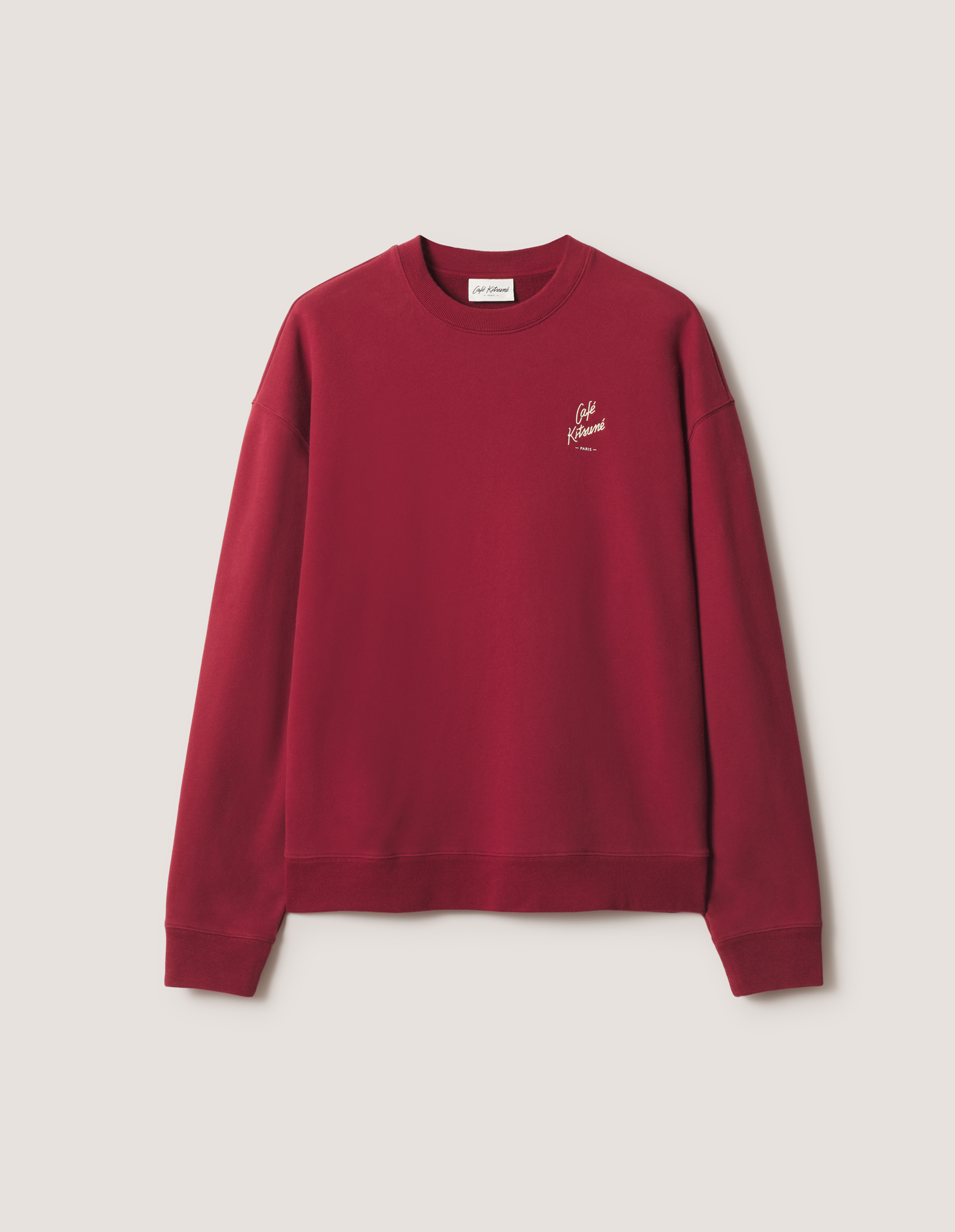 CAFE KITSUNE RELAX SWEATSHIRT