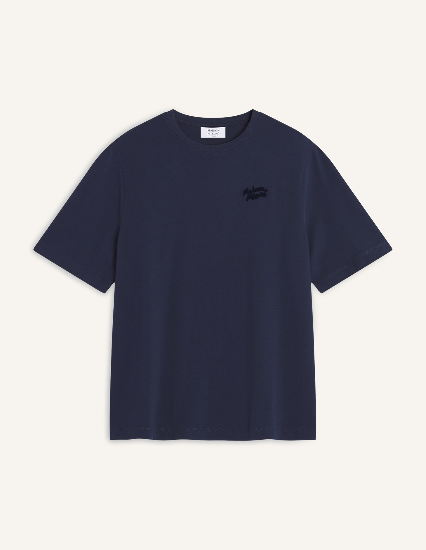 MAISON KITSUNE HANDWRITING COMFORT TEE-SHIRT