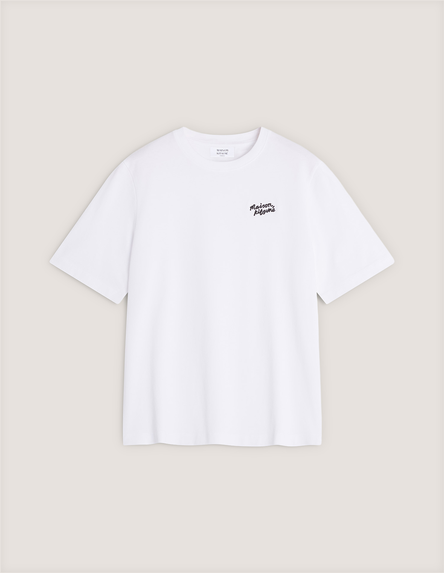 MAISON KITSUNÉ ハンドライティング コンフォート Tシャツ