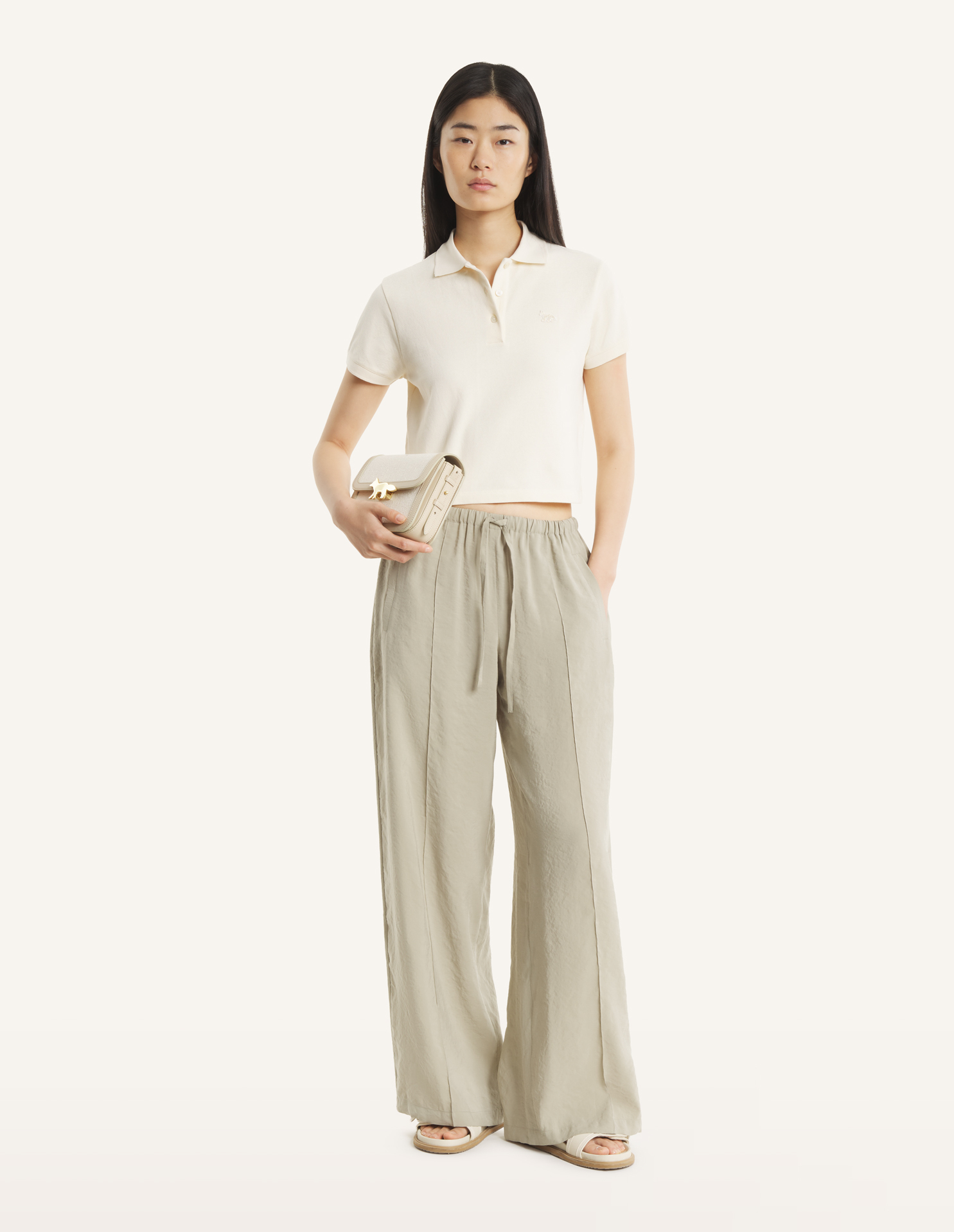 BABY FOX CROPPED POLO