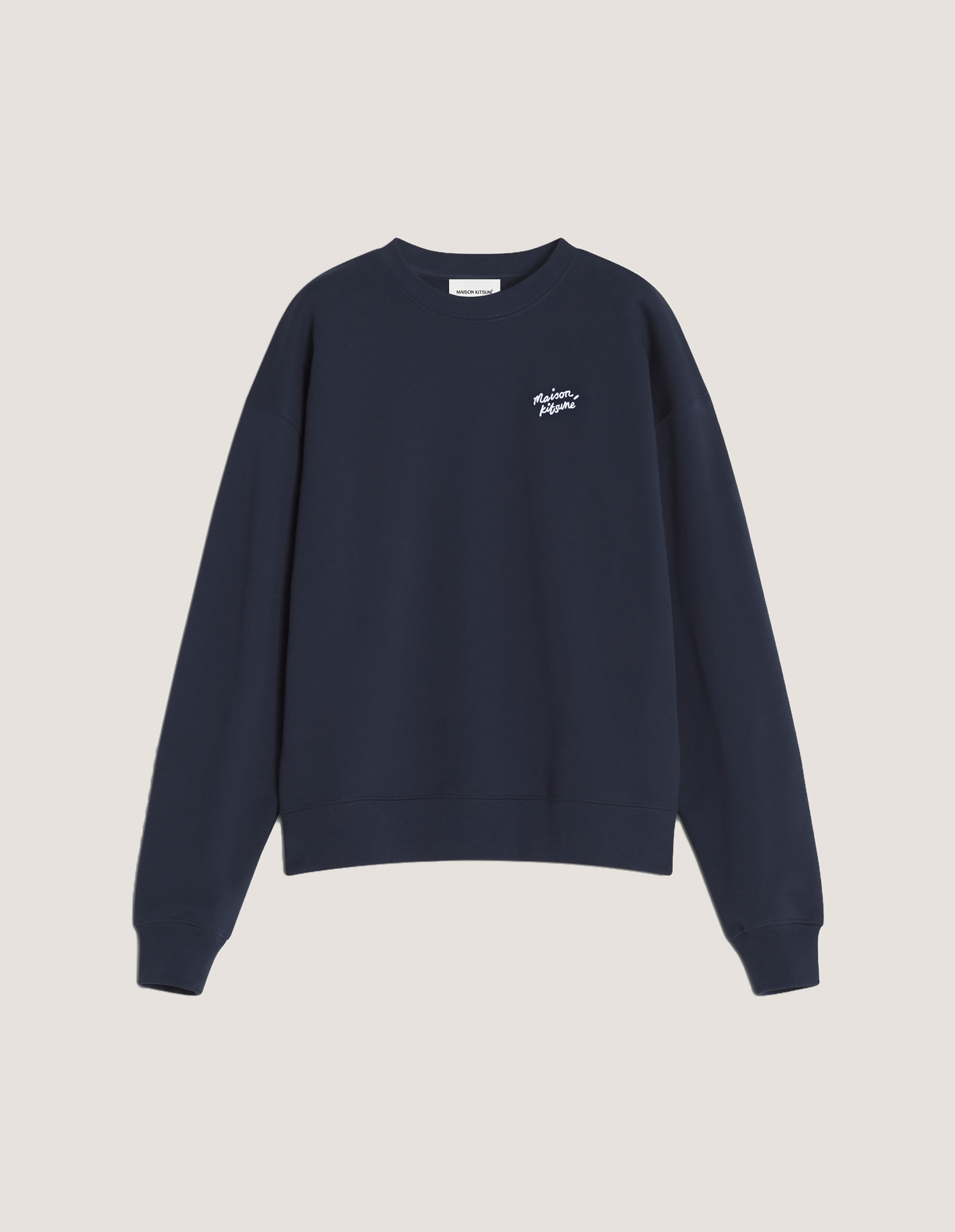 MAISON KITSUNE HANDWRITING COMFORT SWEATSHIRT
