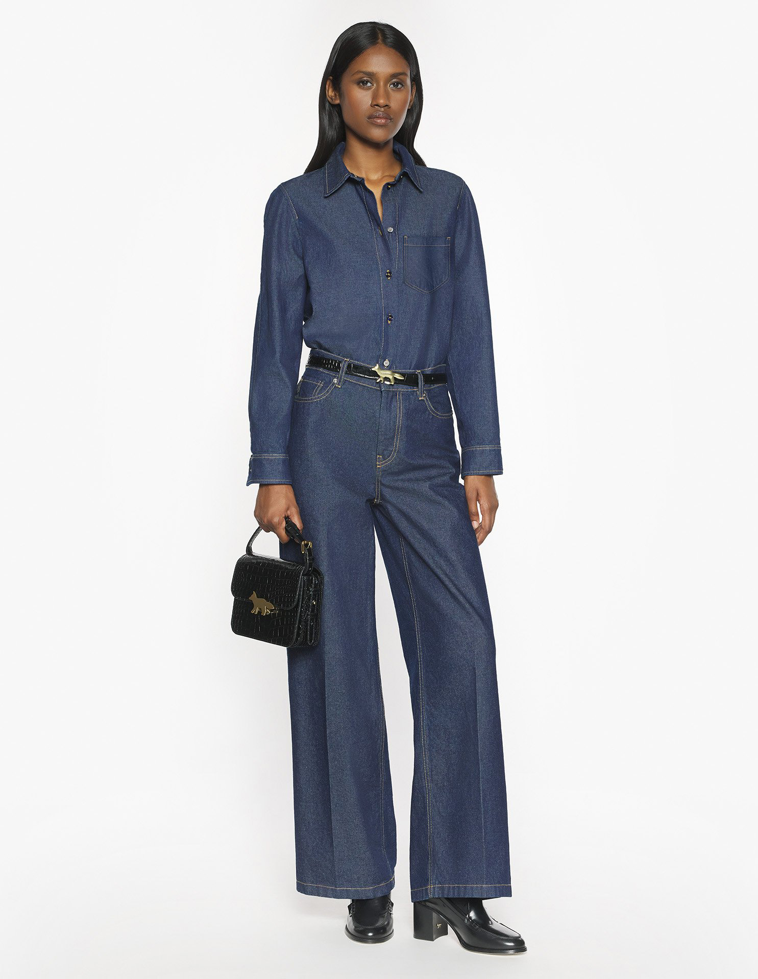 DESIGNED BACK FITTED SHIRT