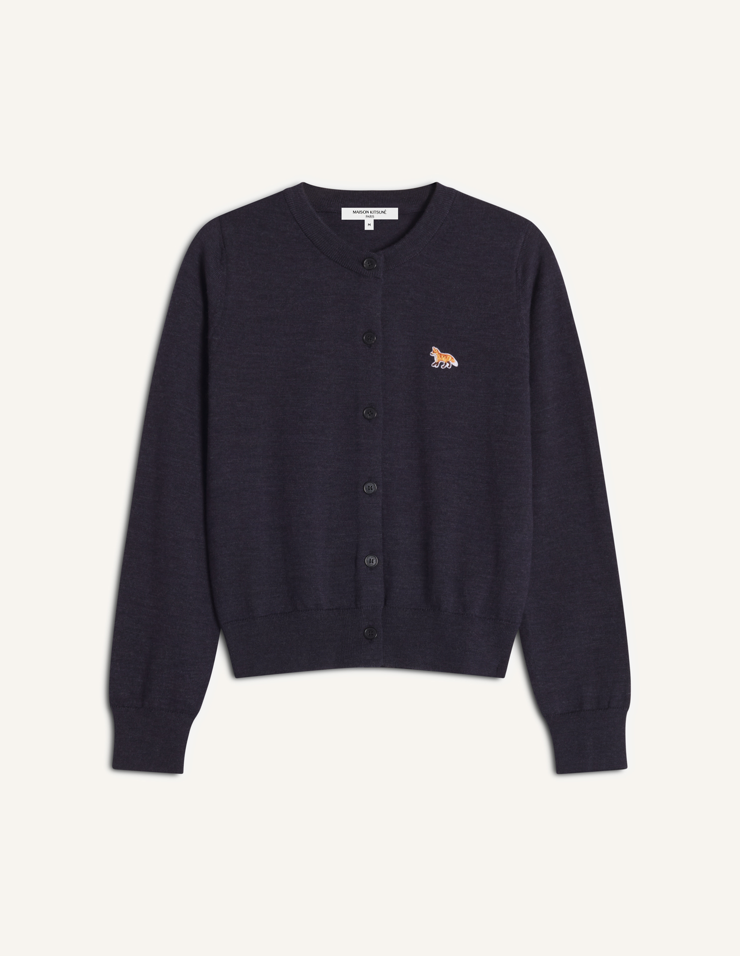 BABY FOX MERINO REGULAR CARDIGAN