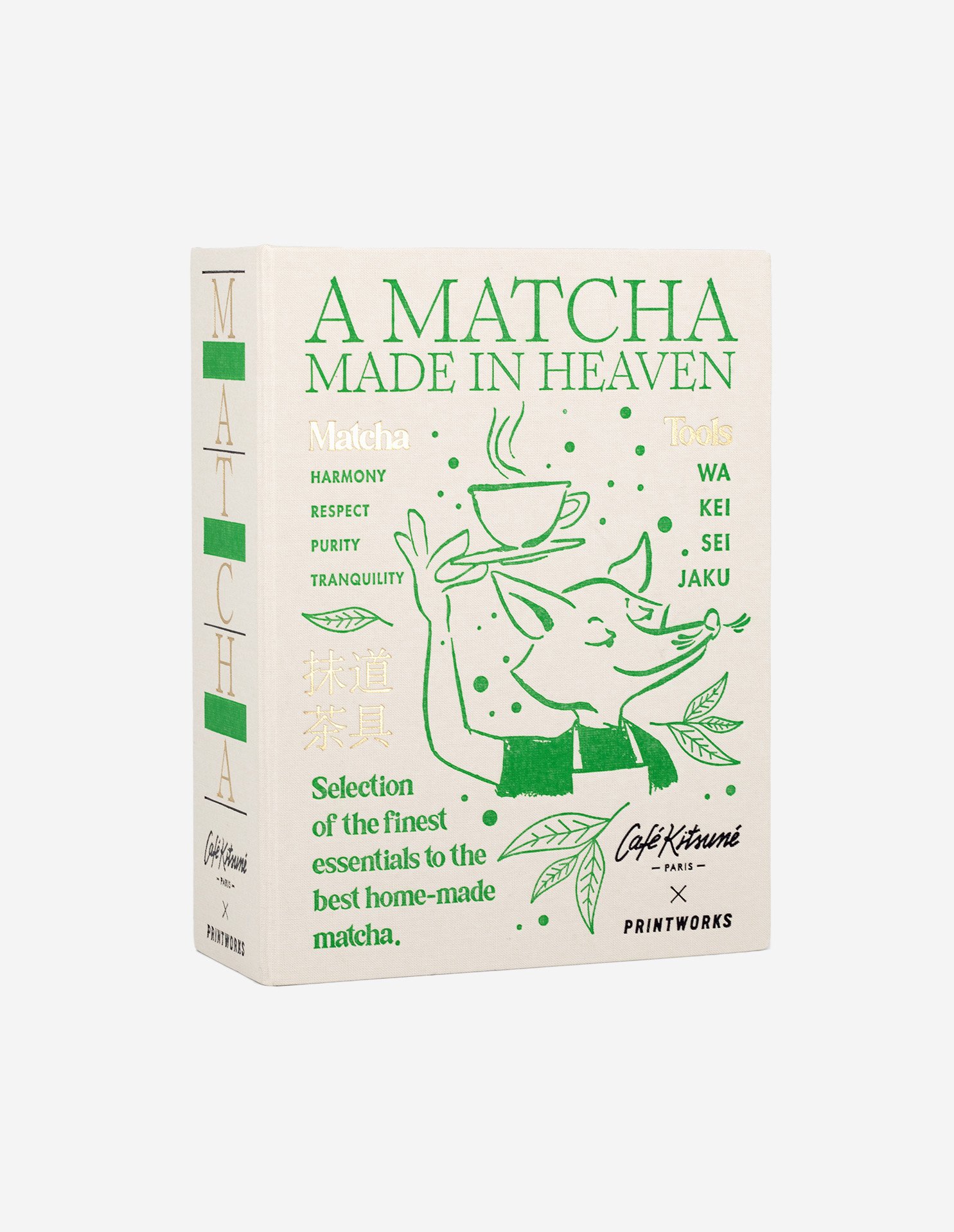 MATCHA SET CAFE KITSUNE x PRINTWORKS