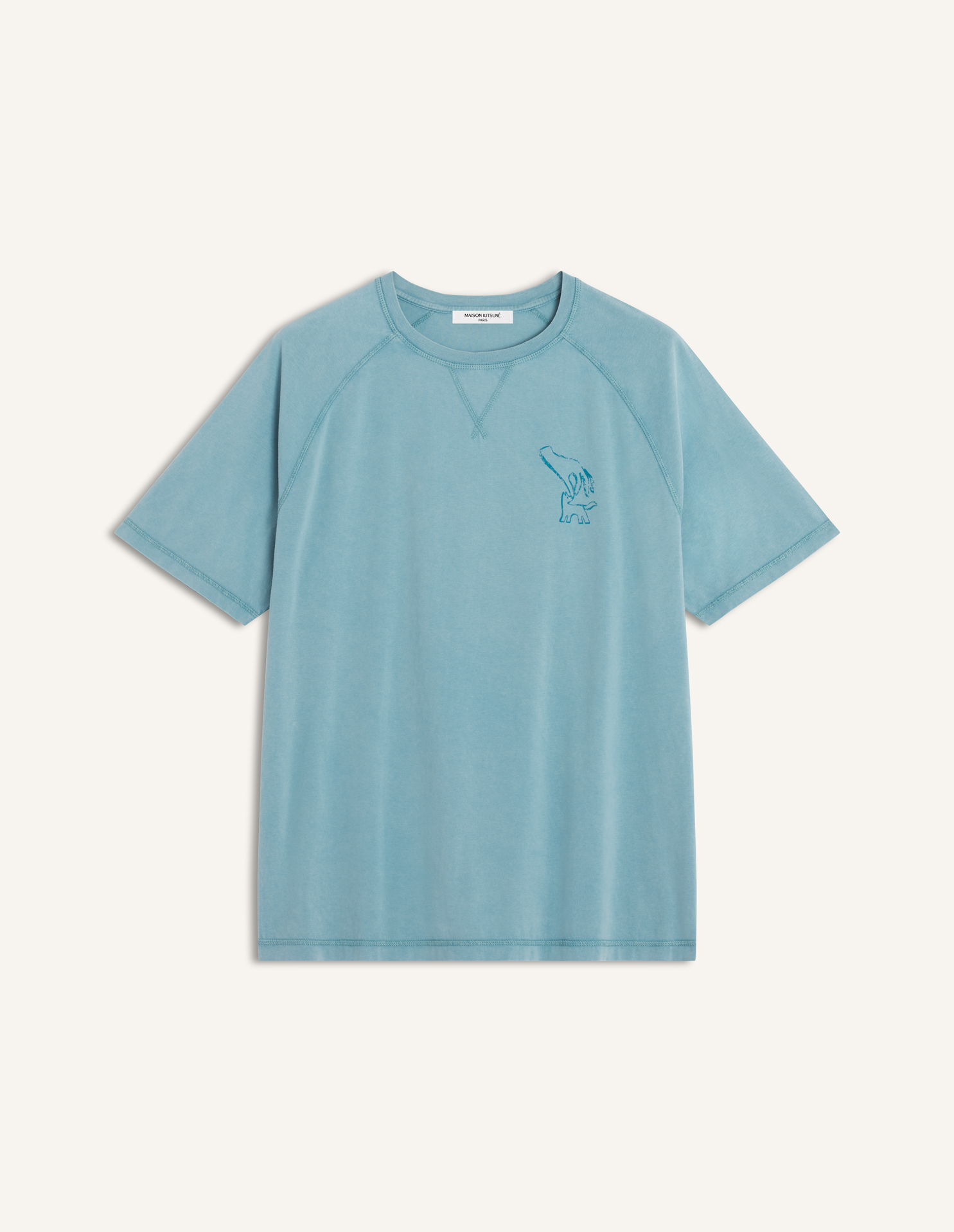 FOUNTAIN STAMP FADED COMFORT TEE-SHIRT