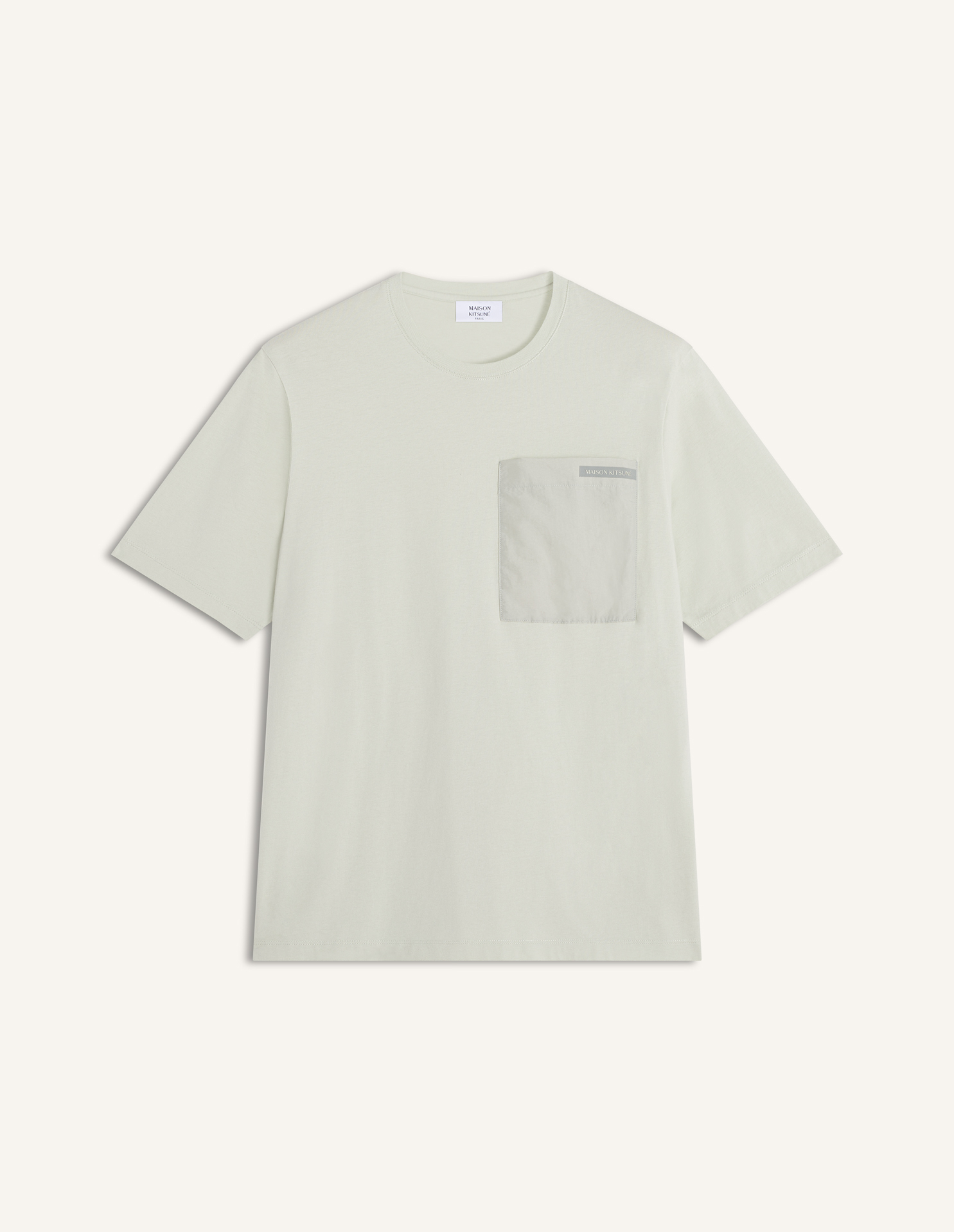 NYLON PATCH POCKET REGULAR TEE-SHIRT