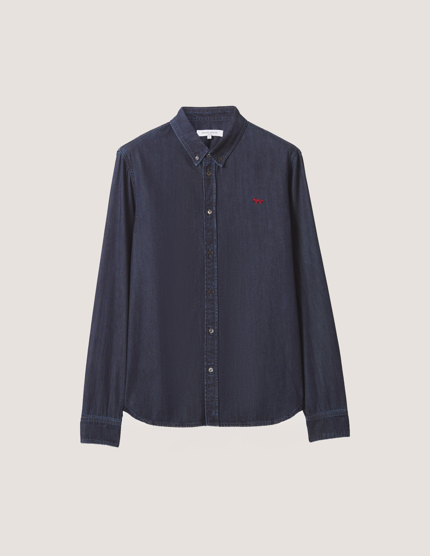 PROFILE FOX DENIM CASUAL SHIRT