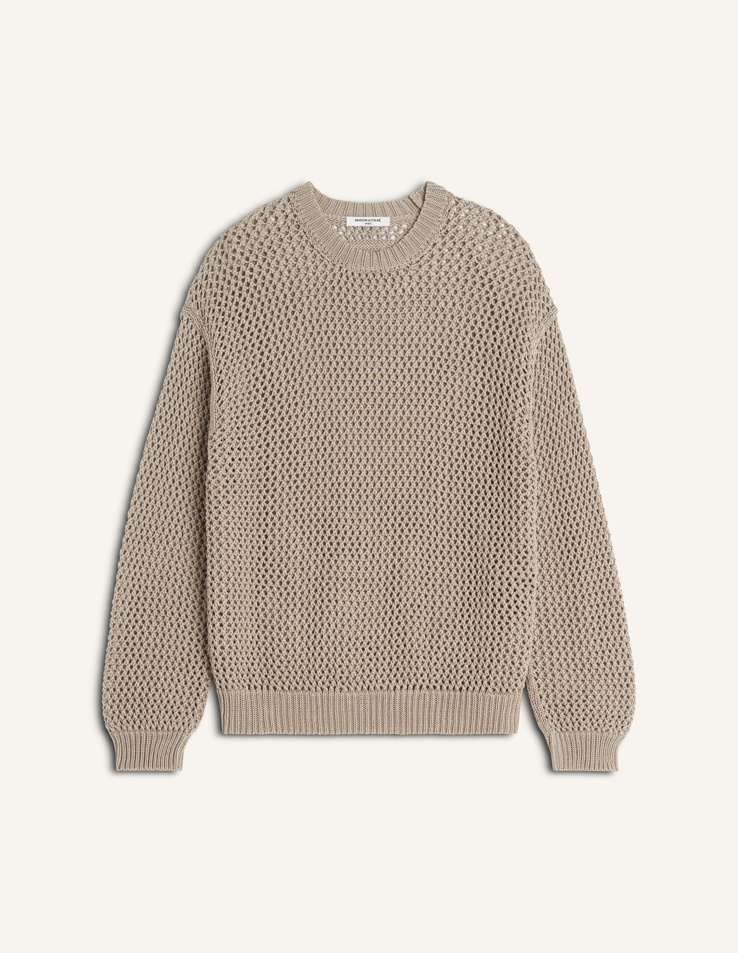 LARGE OPEN KNIT JUMPER
