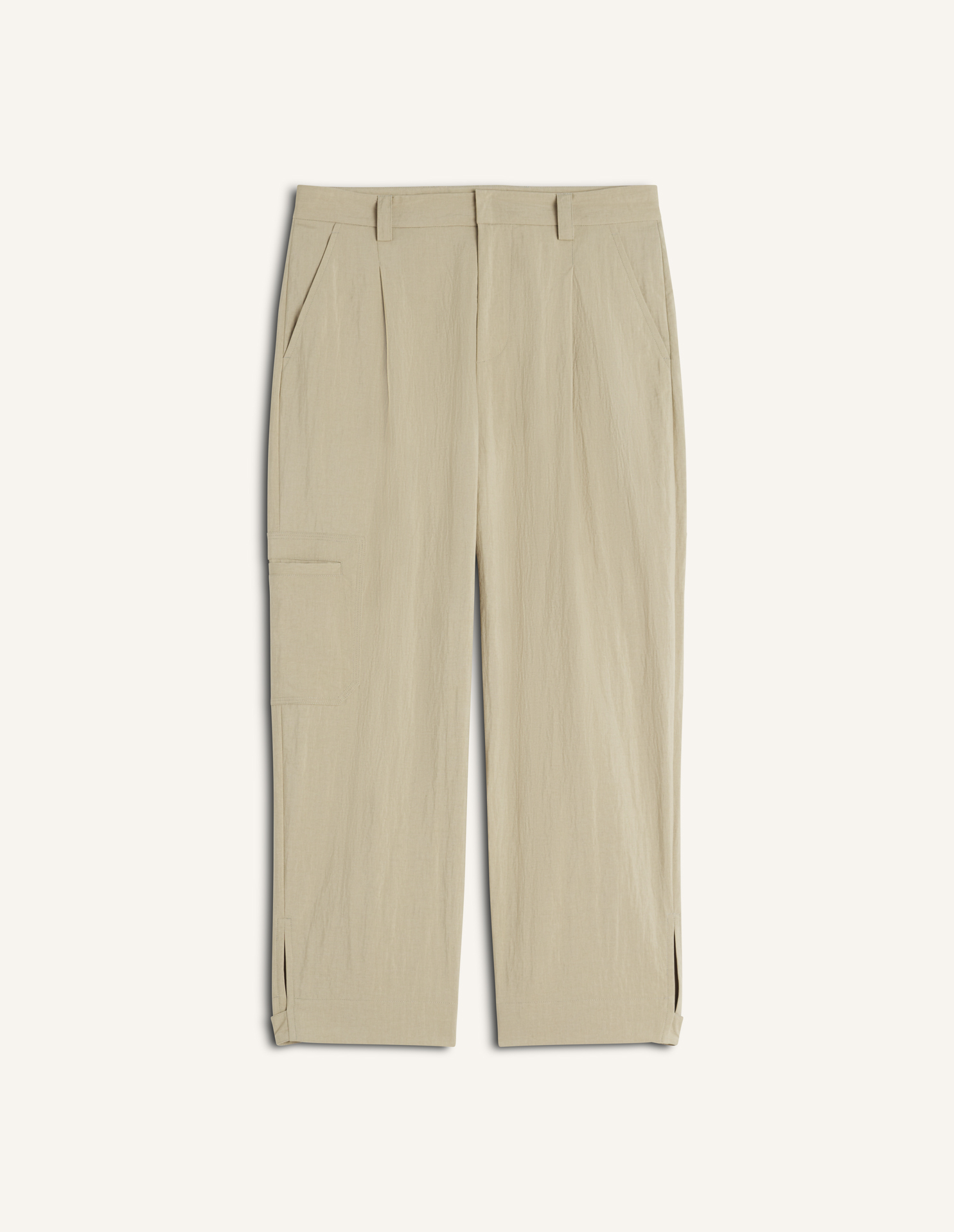 PLEATED CARGO PANTS