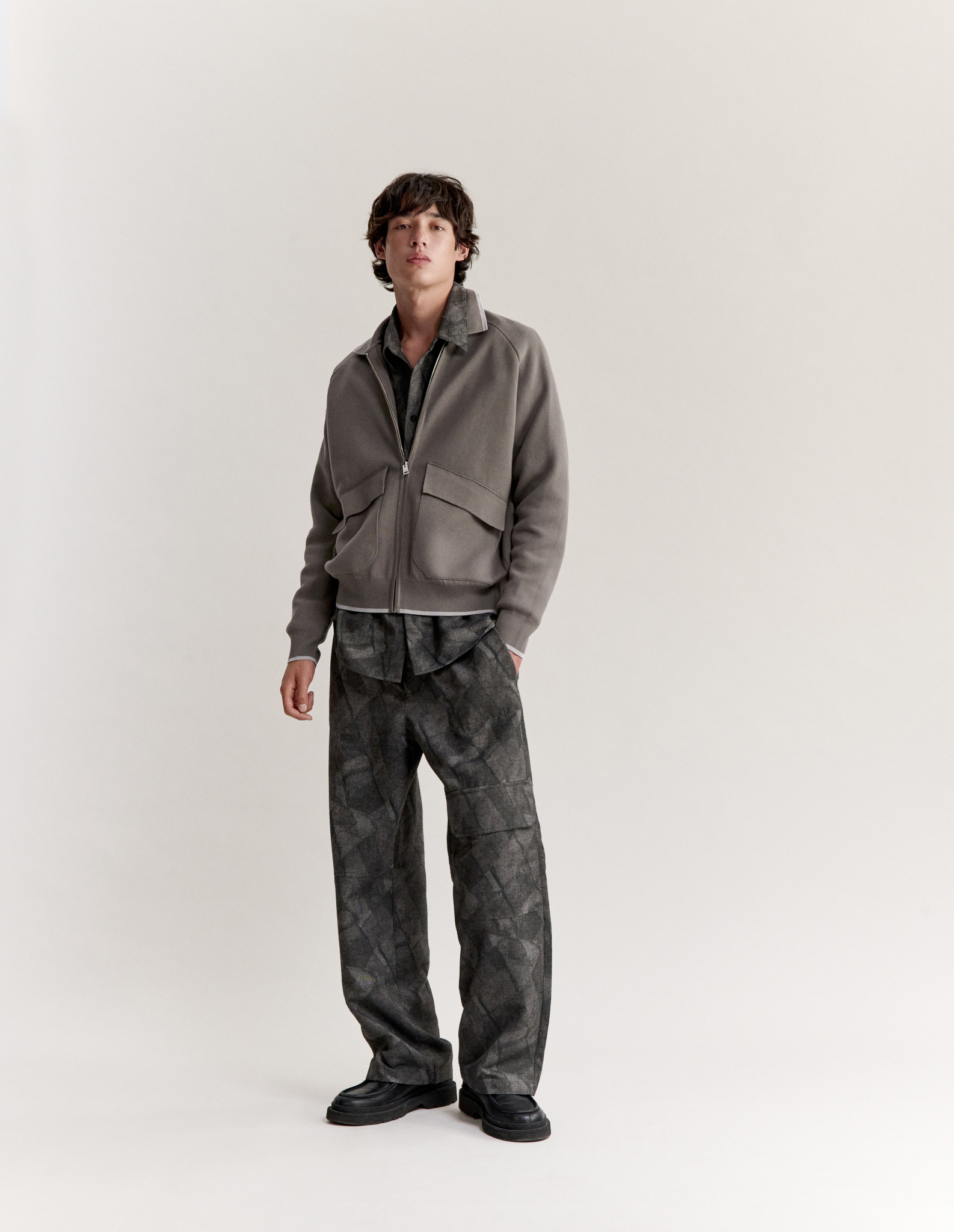 MAISON KITSUNE PARIS FLAP POCKET JACKET