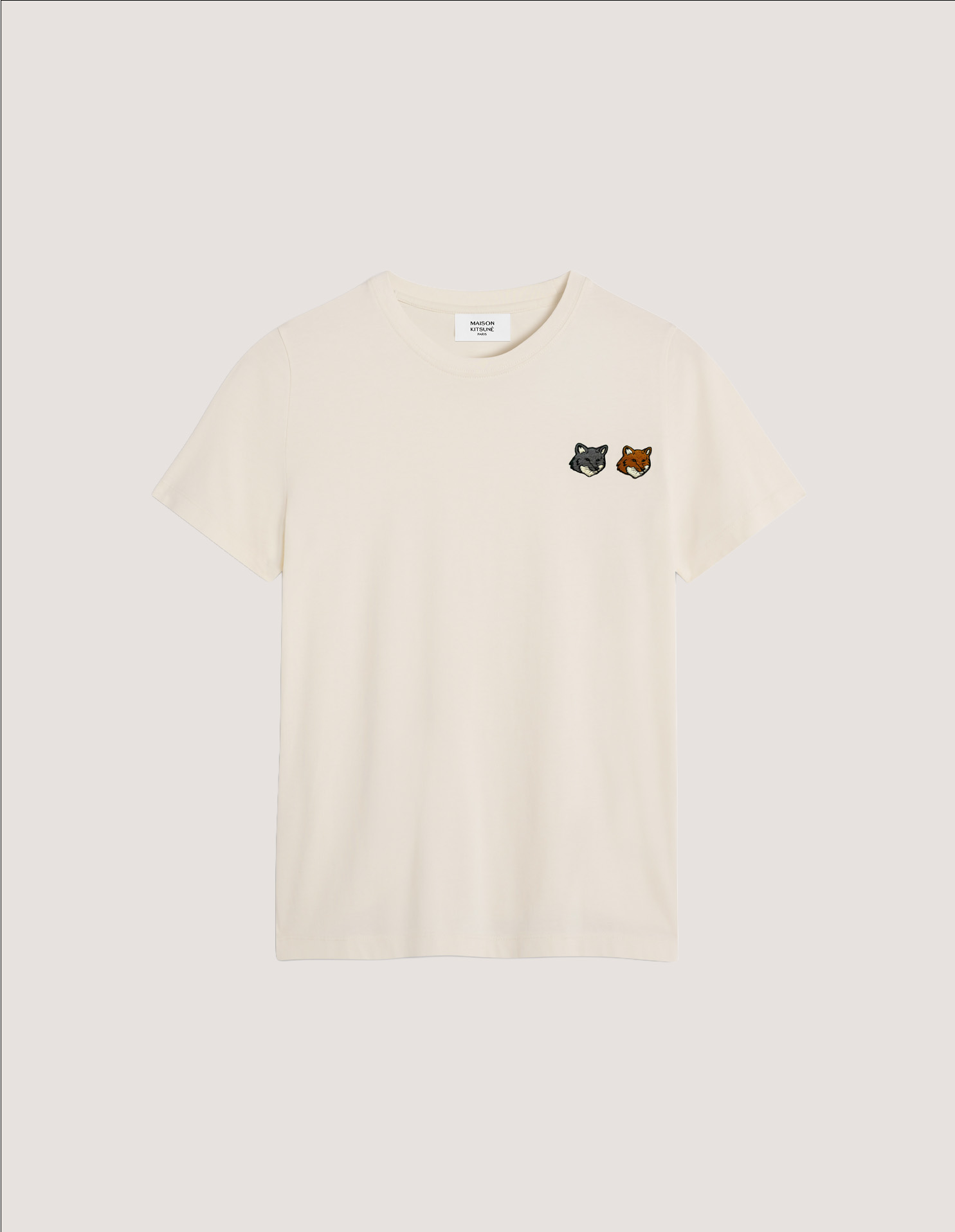 DOUBLE FOX HEAD REGULAR TEE-SHIRT