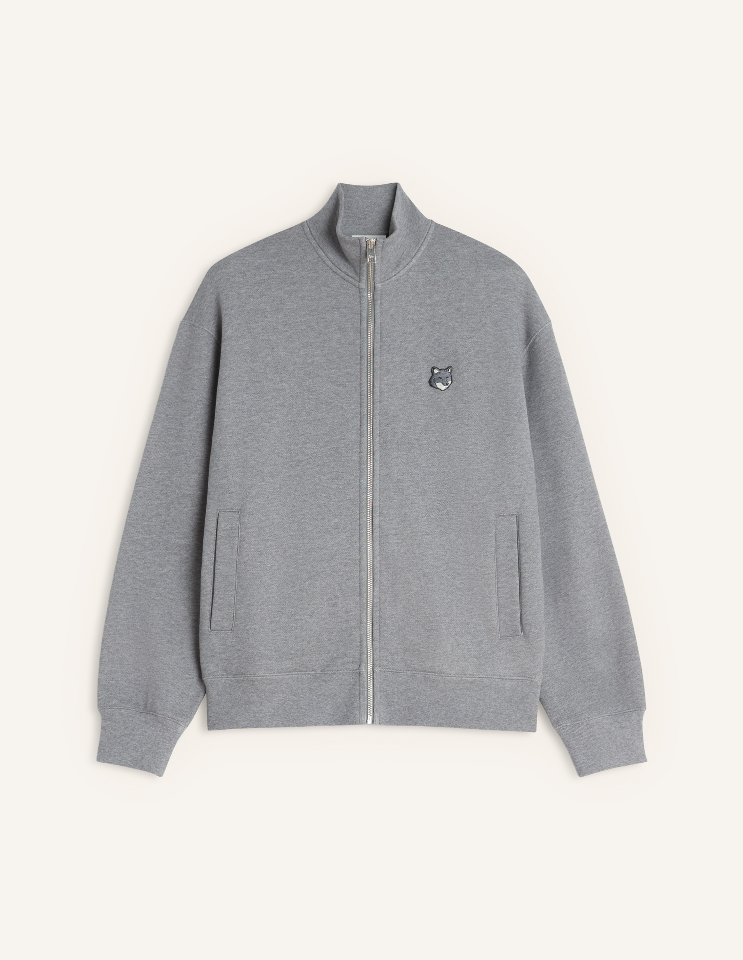 FOX HEAD ZIPPED COMFORT SWEATSHIRT