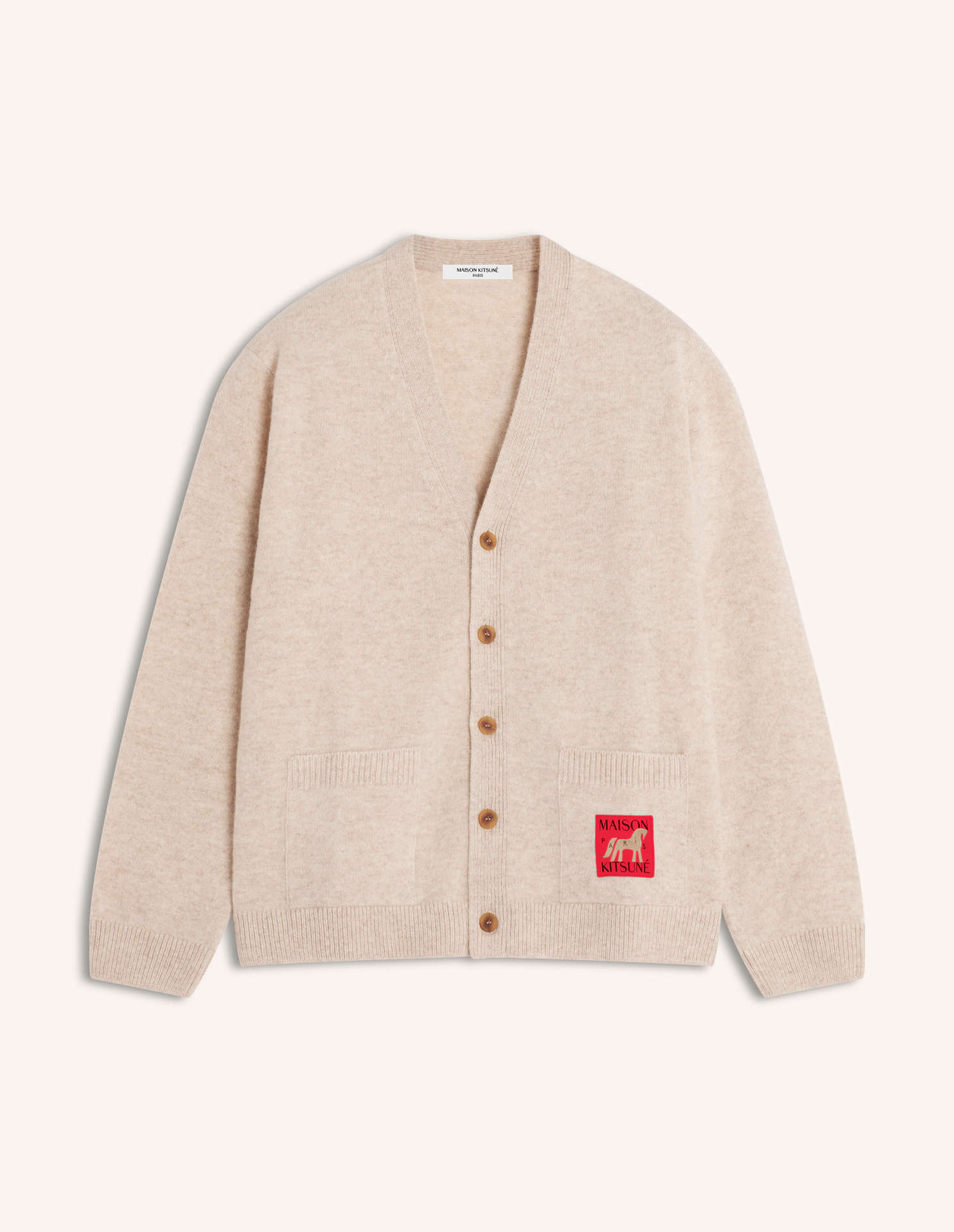 YEAR OF THE HORSE LAMBSWOOL CARDIGAN