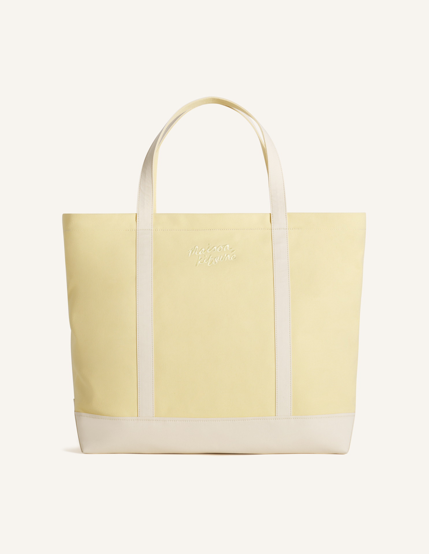MAISON KITSUNE HANDWRITING XL TOTE
