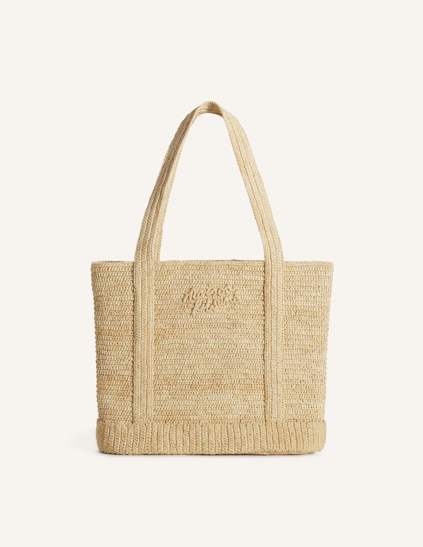 RAFFIA TOTE