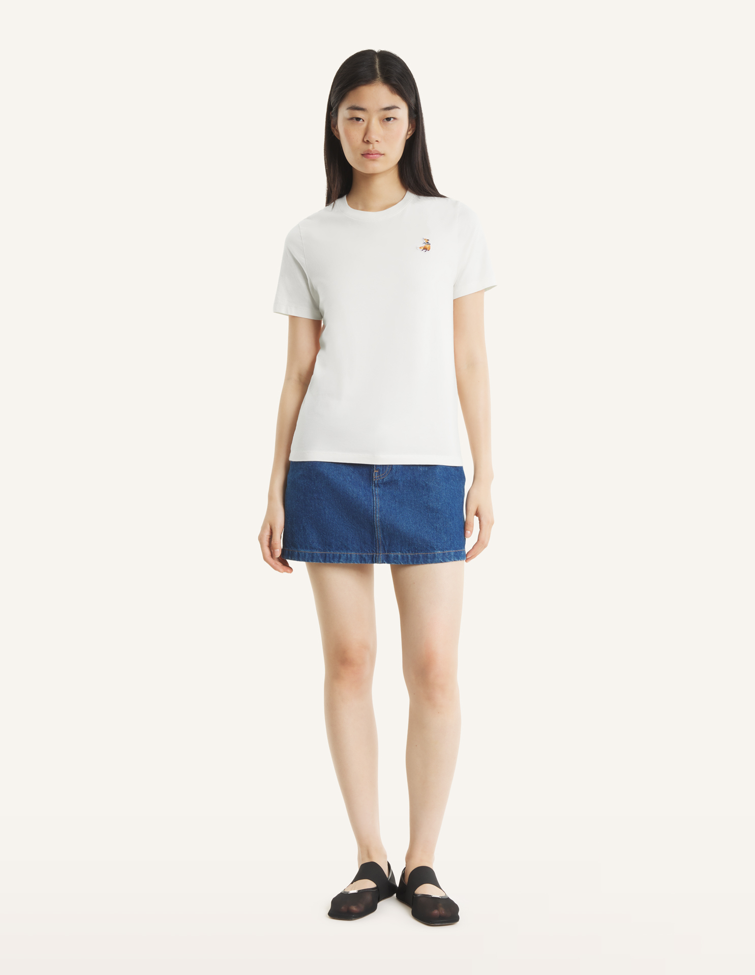 DREAMING FOX REGULAR TEE-SHIRT