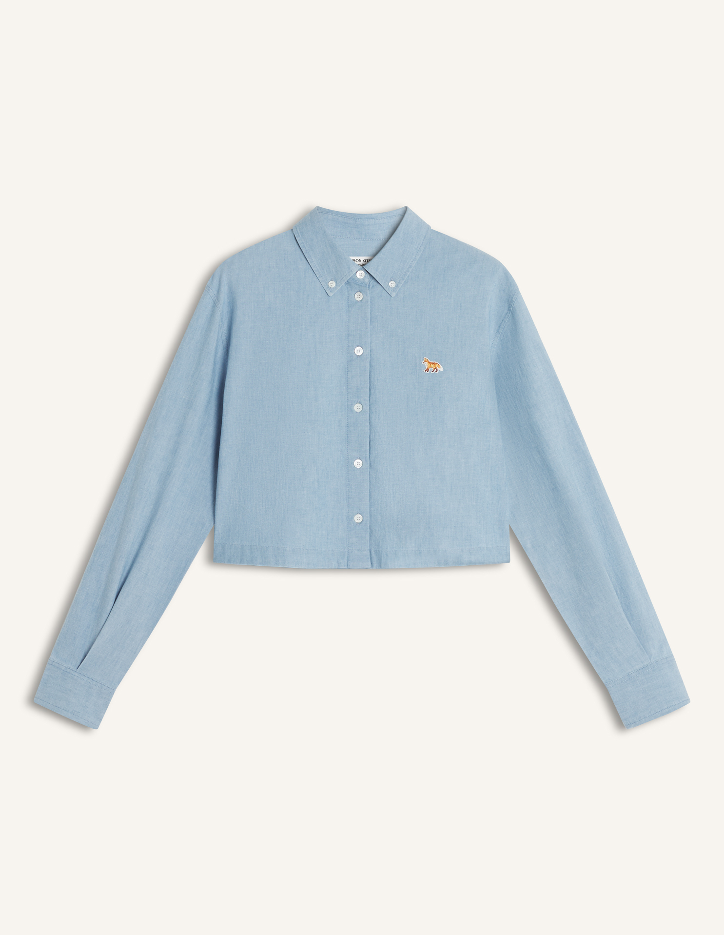 BABY FOX CROPPED SHIRT