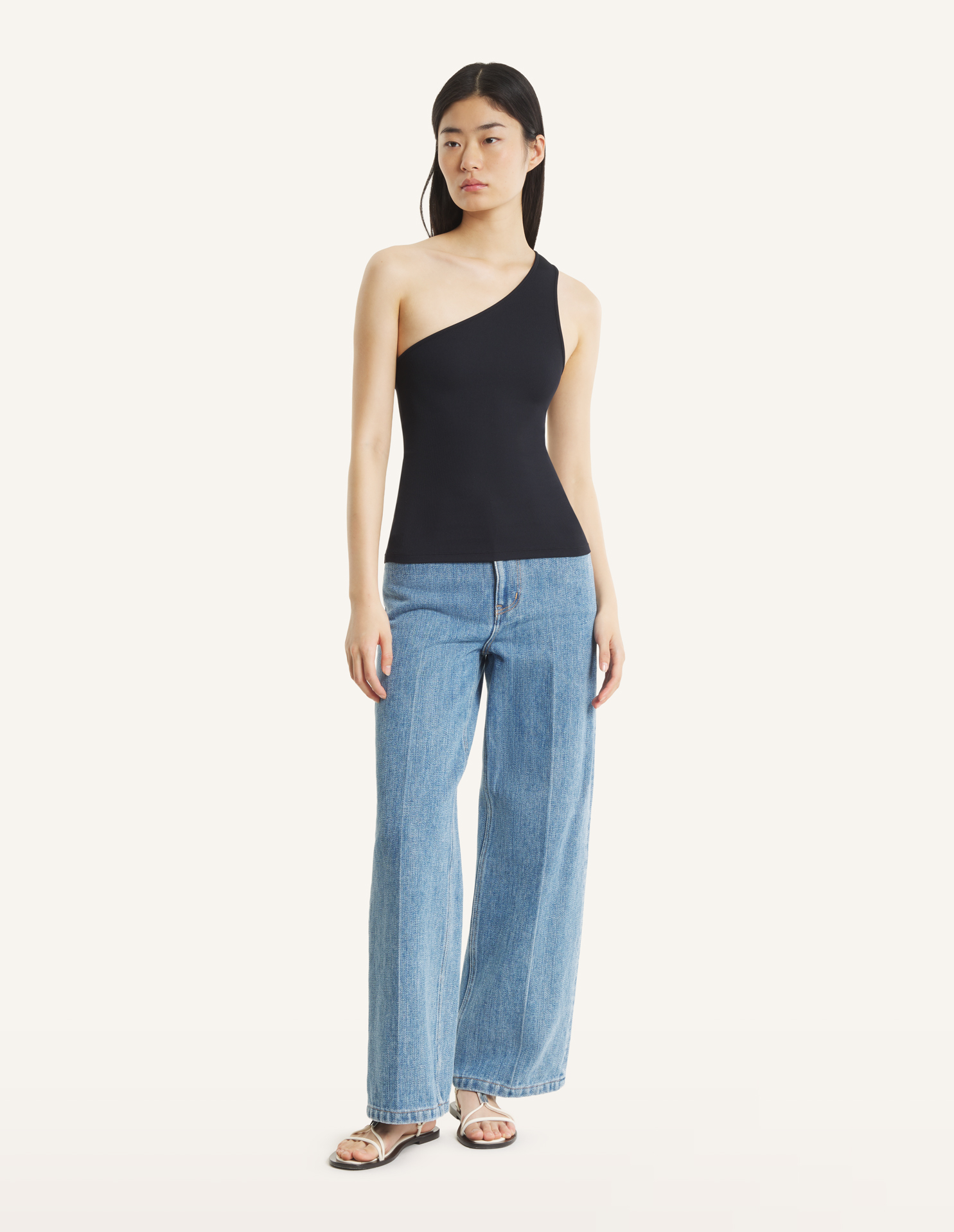 SAVOIR-FAIRE WIDE LEG JEANS