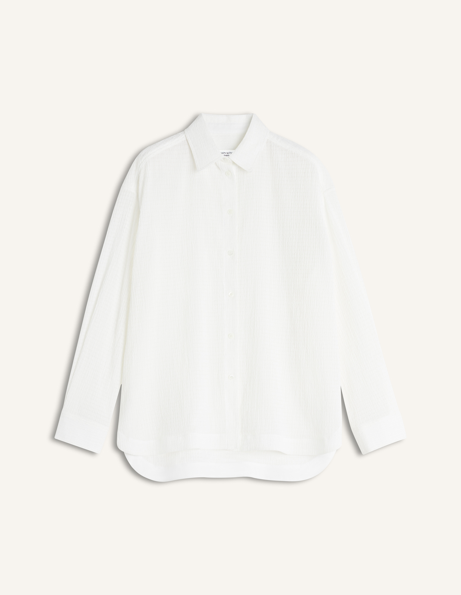 LIGHT TEXTURED OVERSHIRT