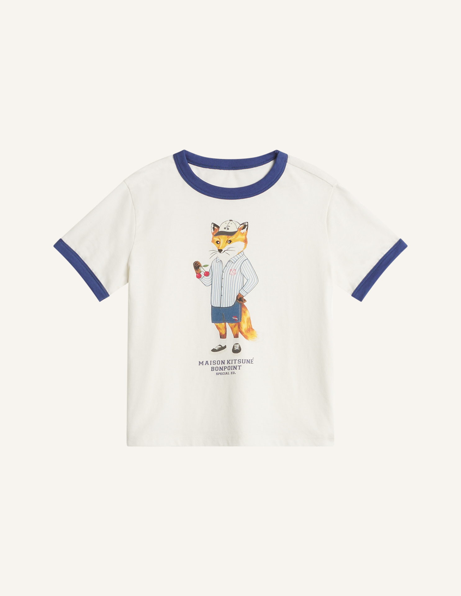 MAISON KITSUNE x BONPOINT AKIVA COMFORT TEE-SHIRT