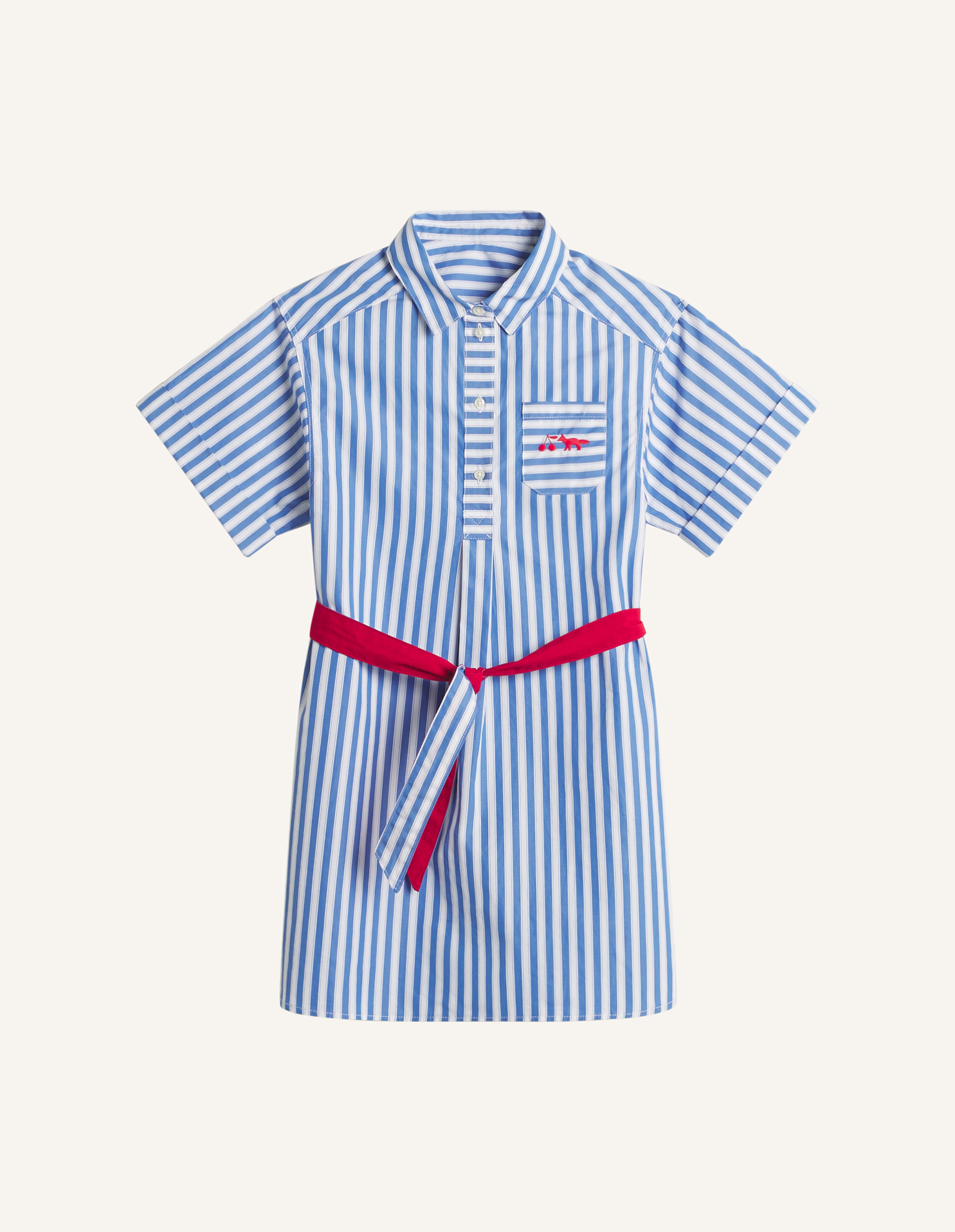 MAISON KITSUNE x BONPOINT LISSANDRA SHIRT DRESS