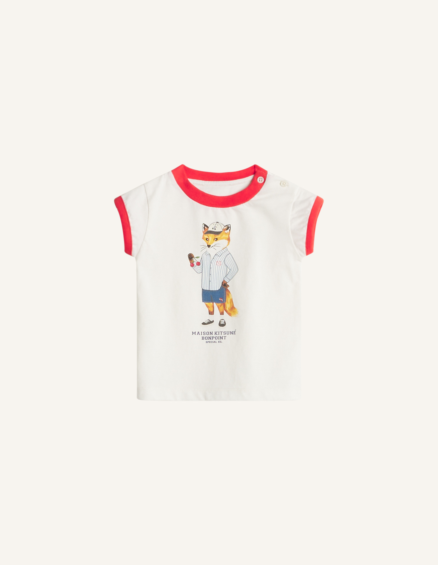 MAISON KITSUNE x BONPOINT LYRICAL TEE-SHIRT