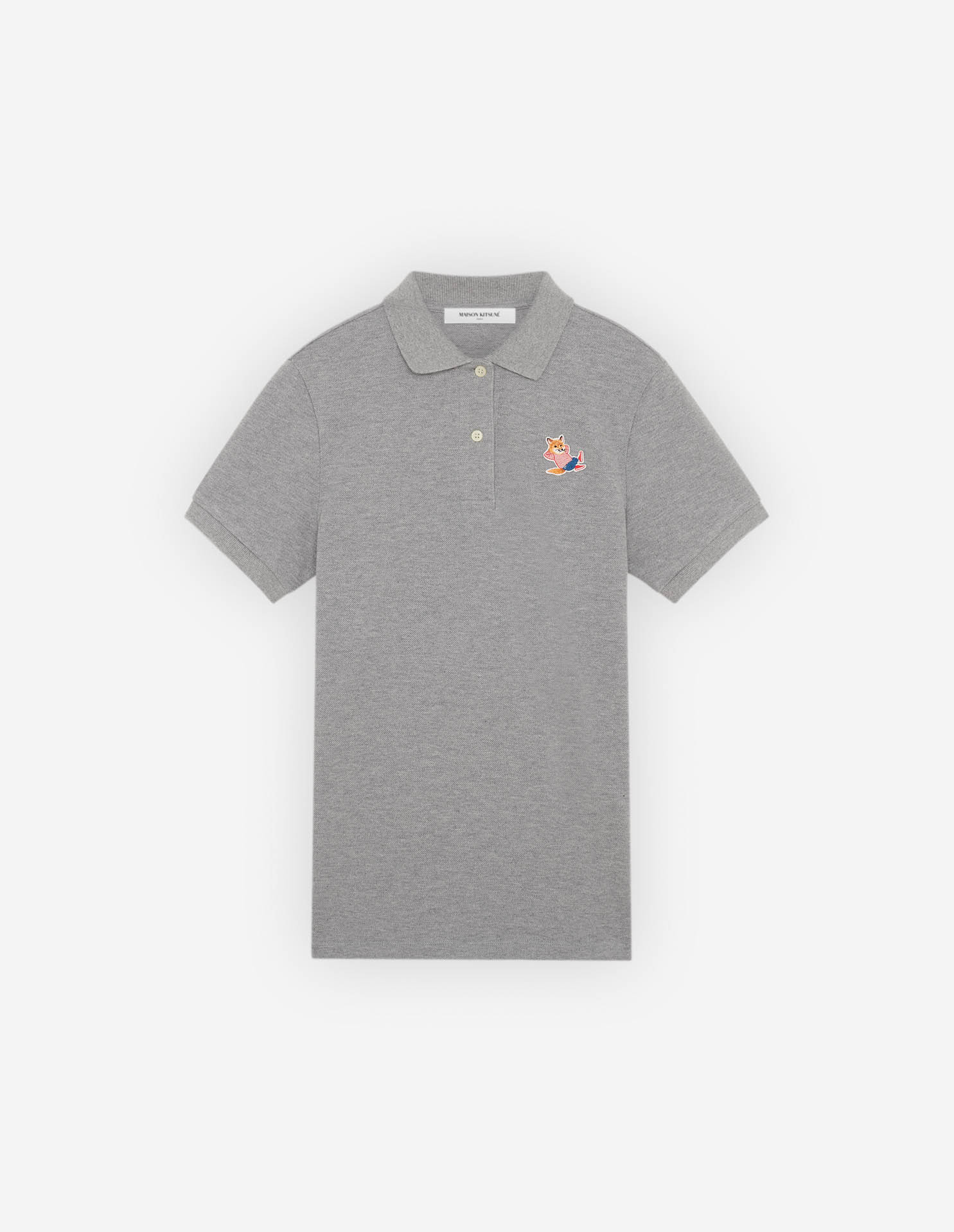 FRENCHIE DRESSED FOX PATCH CLASSIC POLO 