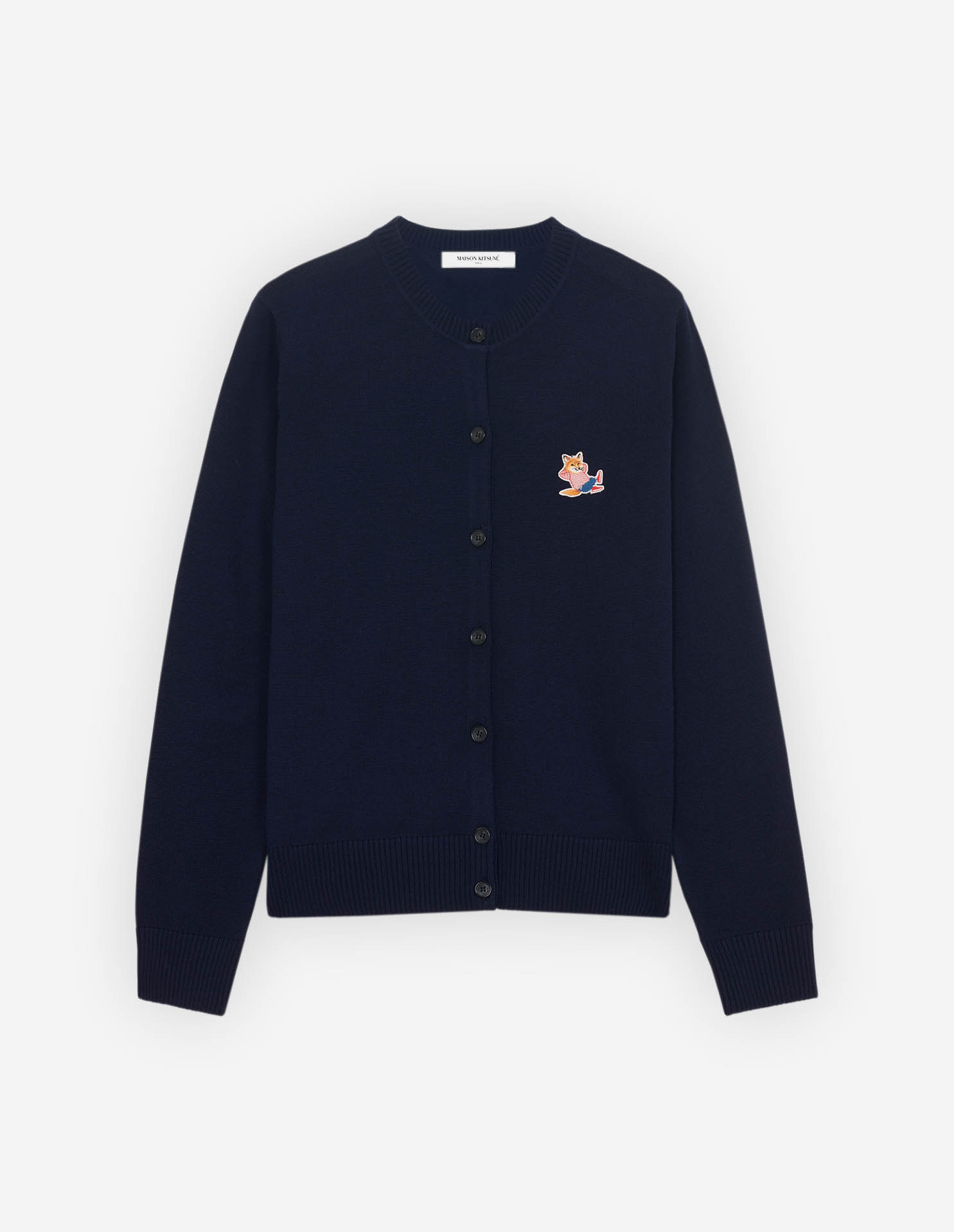 maison kitsune cardigan womens