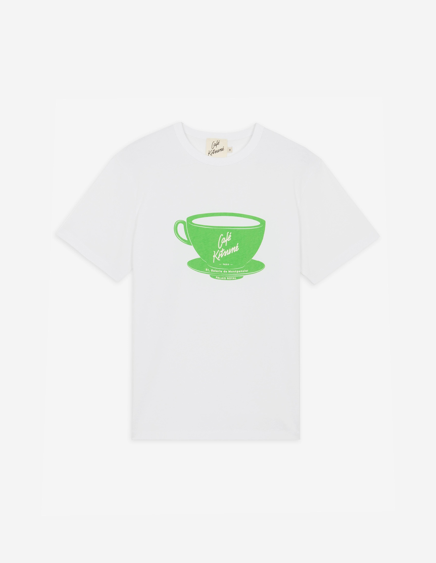 CAFE KITSUNE CUP TEE-SHIRT | Maison Kitsuné