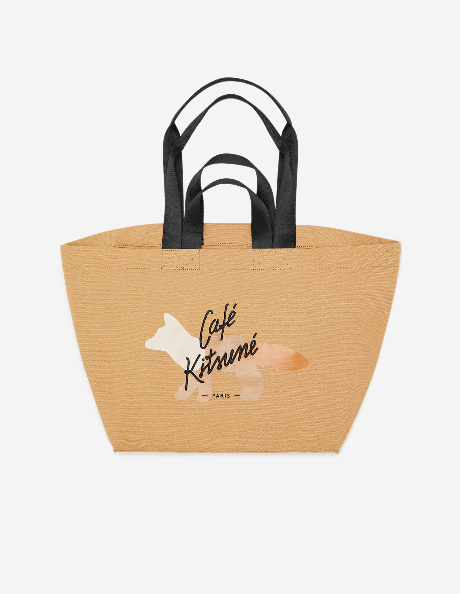CAFE DOUBLE CARRY TOTE