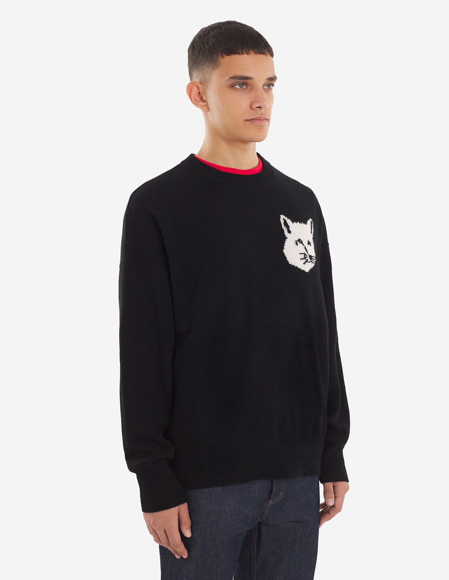 FOX HEAD INTARSIA CONFORT JUMPER