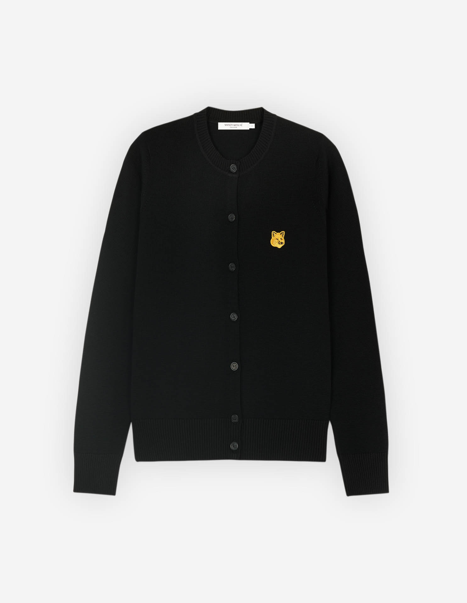 GOLDEN FOX PATCH ADJUSTED CARDIGAN