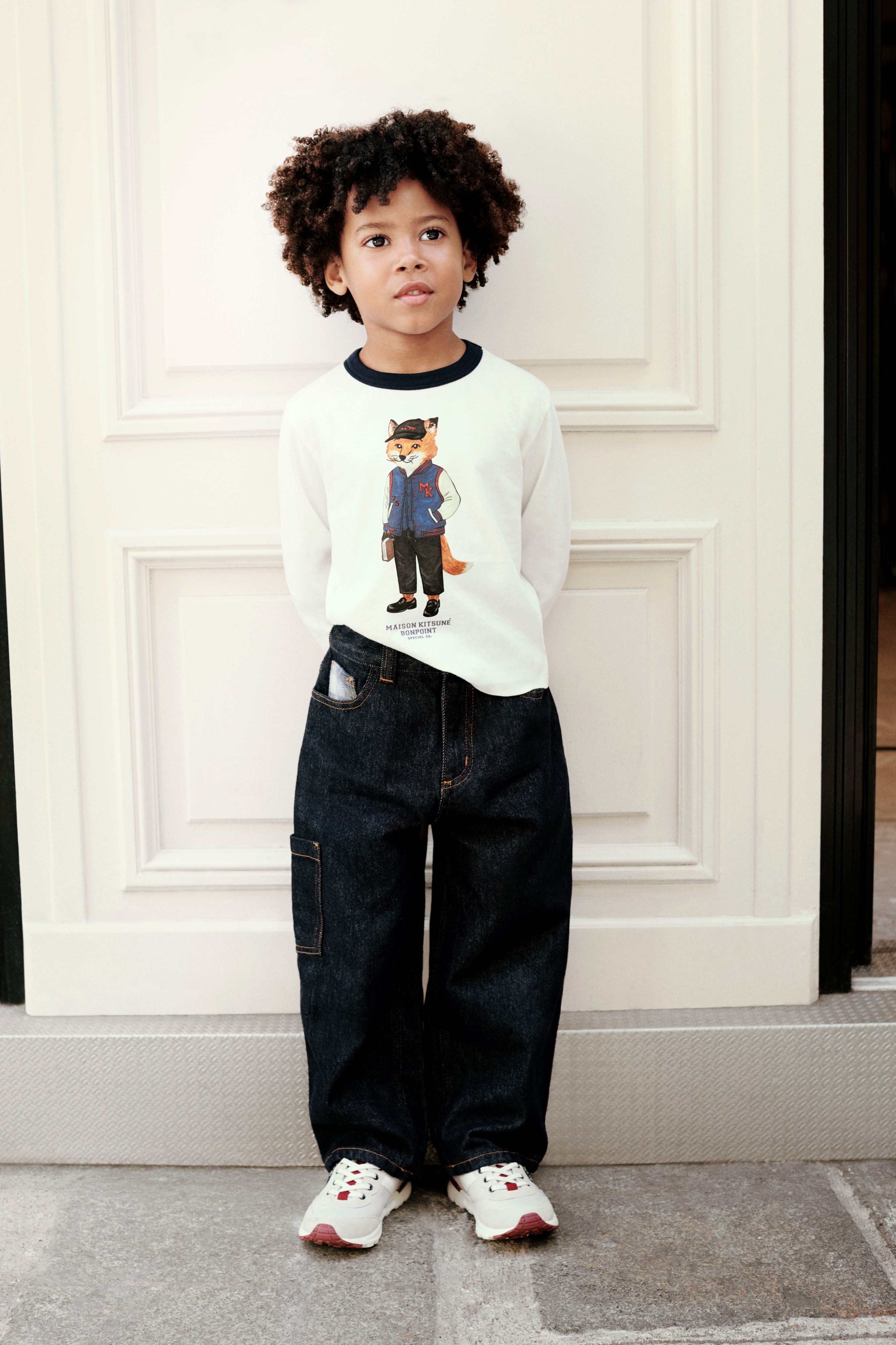 PANTALON MORYS MAISON KITSUNE X BONPOINT