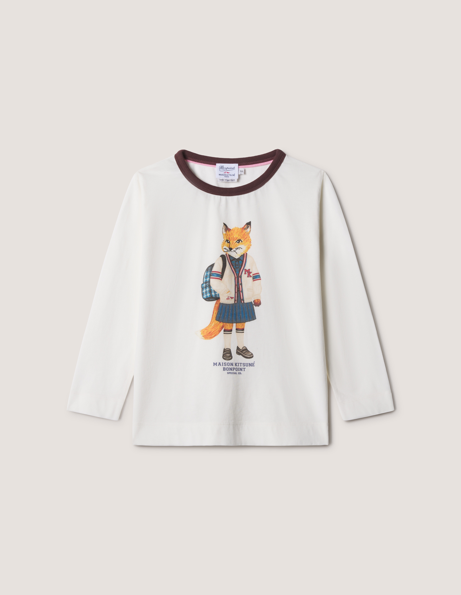 T-SHIRT MAISON KITSUNE X BONPOINT
