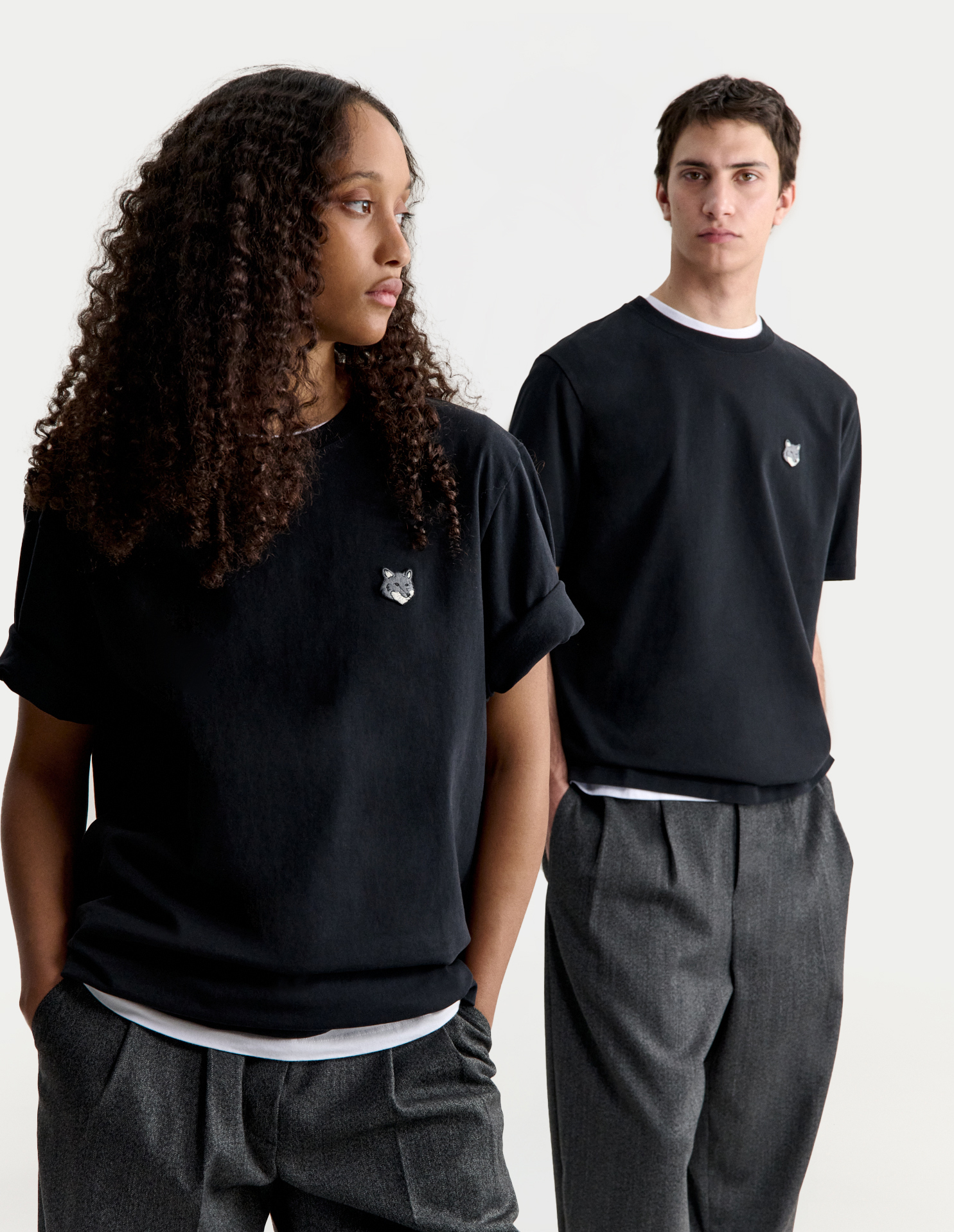MAISON KITSUNE メゾンキツネ チェック ネルシャツ Maison Kitsuné チェック シャツ | グリーン | FARFETCH JP