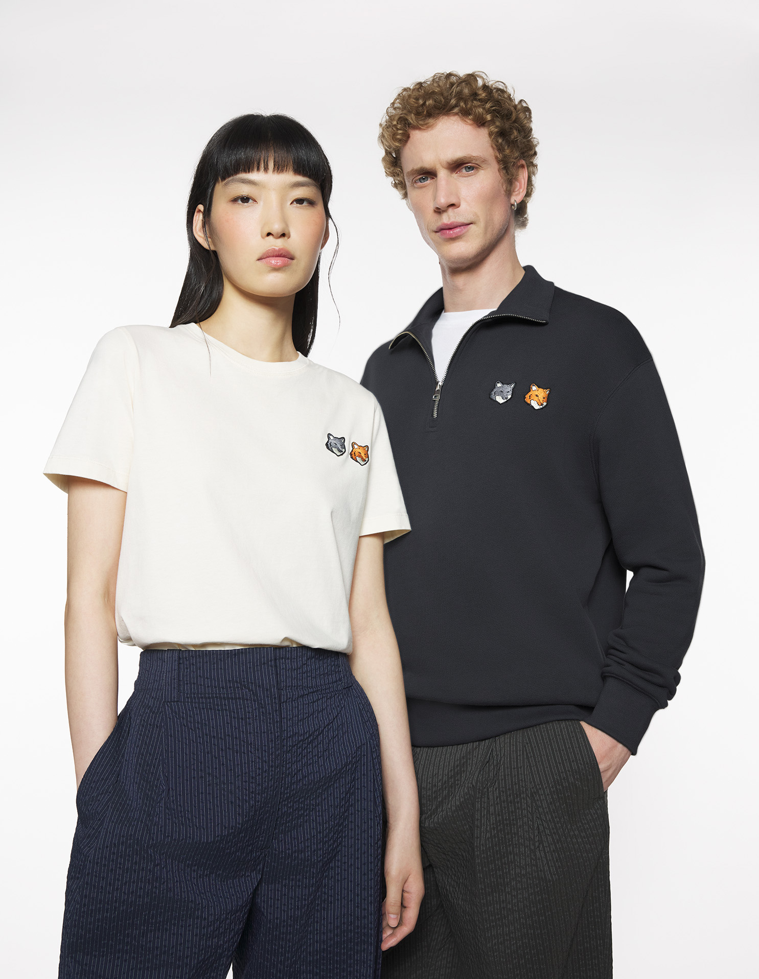 Double Bold Fox Head - Selections | Maison Kitsuné